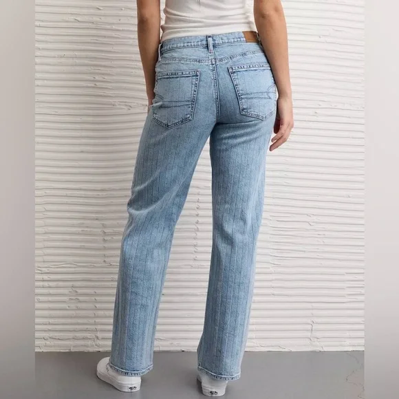 American Eagle Stovepipe High Rise Strigid Jeans 24w - Picture 2 of 7